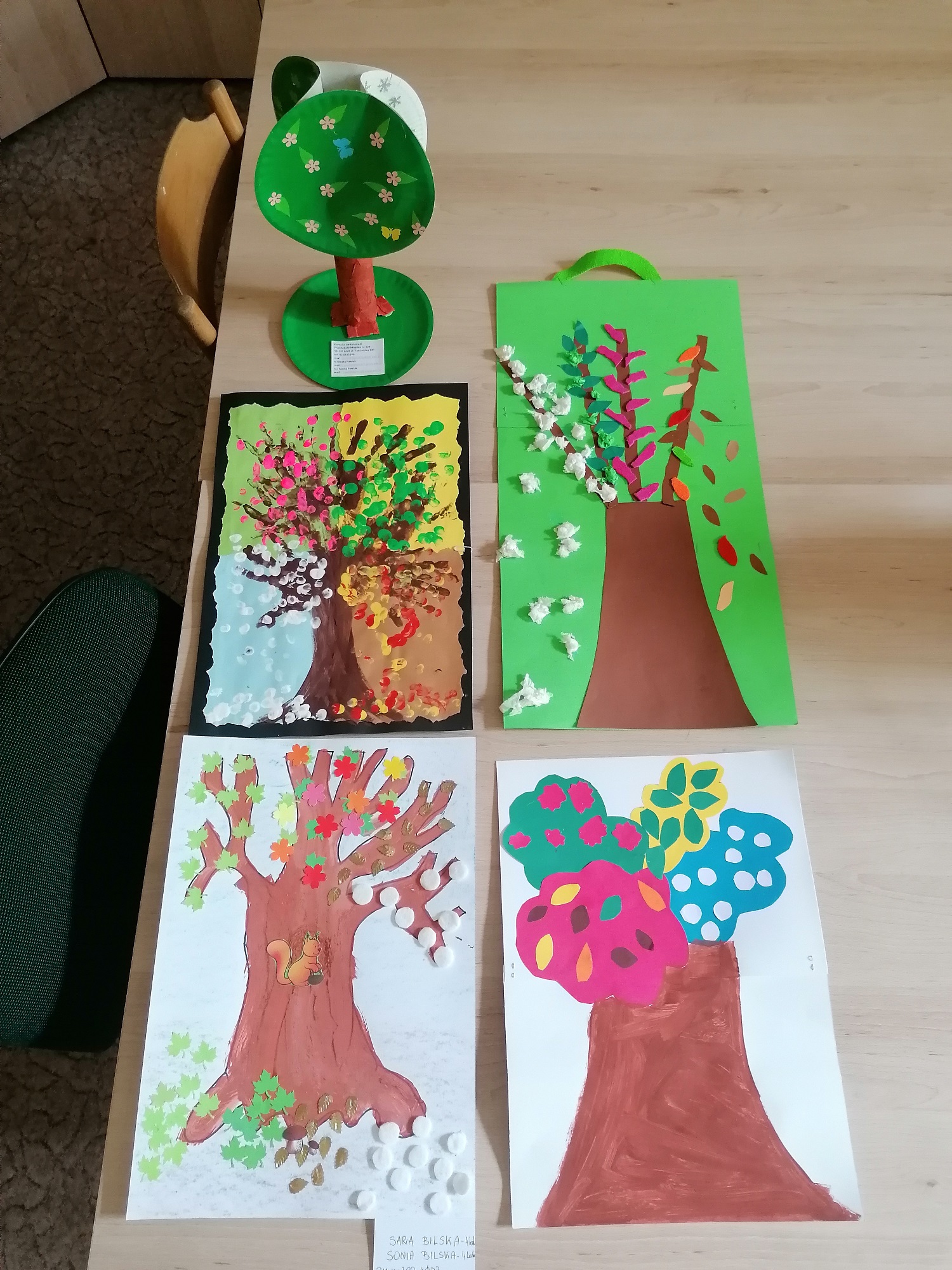 Prace plastyczne przysłane na konkurs.