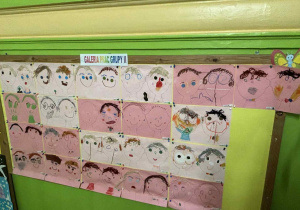 Praca plastyczna "Moja babcia i mój dziadek".