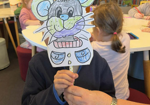 Wykonana kukiełka przez Antosia M.