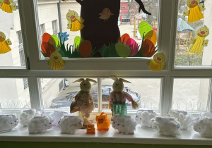 Wykonane baranki przez grupę II.