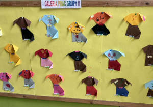 Praca plastyczna "Pies".