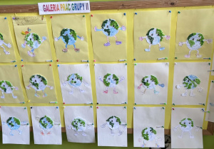 Praca plastyczna "Ziemia".