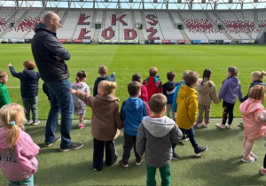 Zwiedzanie Stadionu ŁKSu.